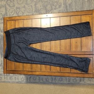Lululemon, Women's 6, Blue/Black, Yoga Pants